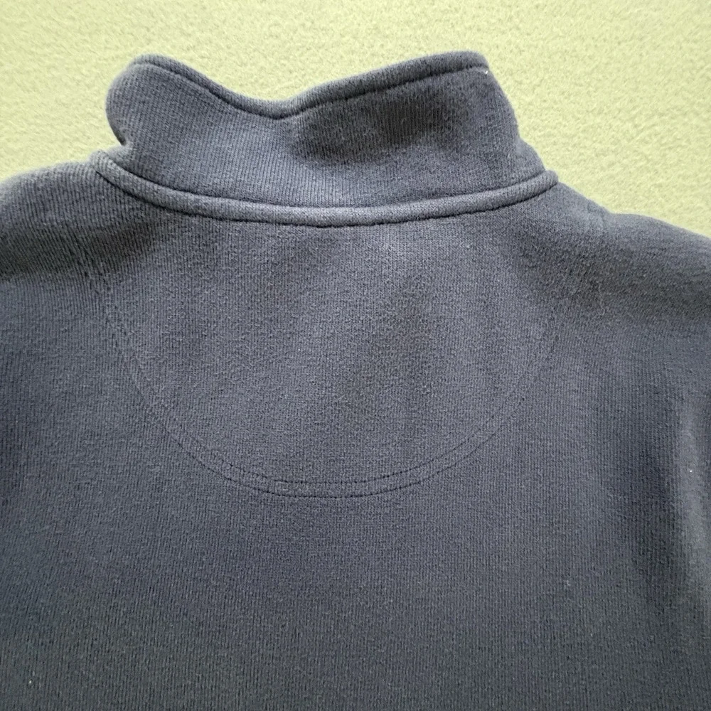 Coldwater Creek Women's‎ 1/4 Zip Pullover Sweater Blue 100% Cotton Size XL (18)